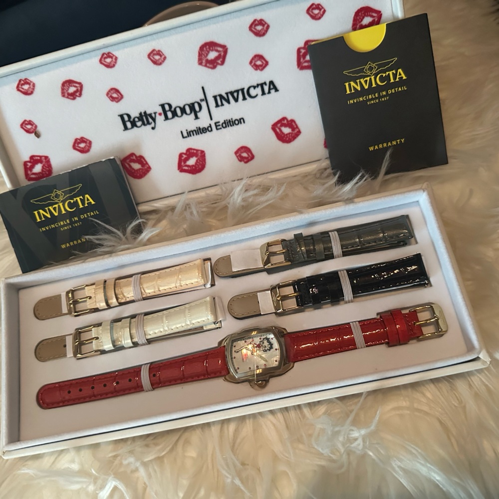 Limited Edition Betty Boop Invicta Watch